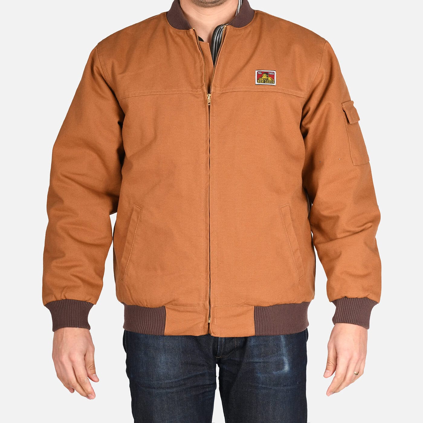 Ben Davis Canvas Bomber Jacket