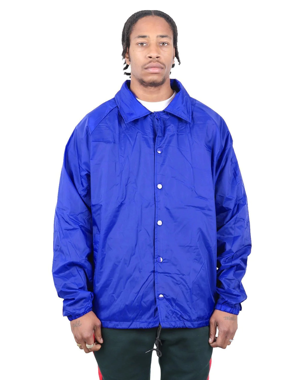 Coach top jacket blue