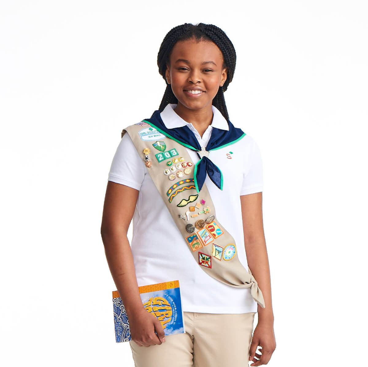 Girl Scouts Cadette, Senior and Ambassador Sash