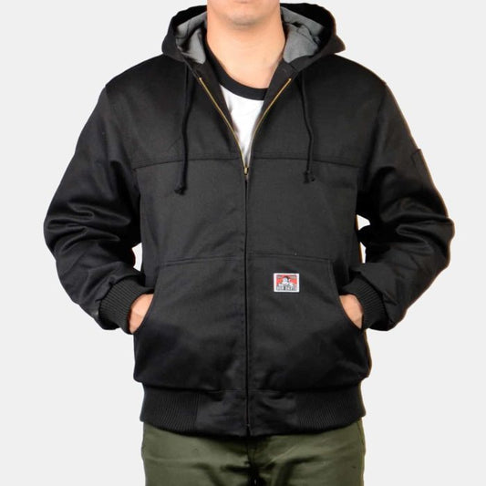 Hooded Jacket, Front Zipper (344)