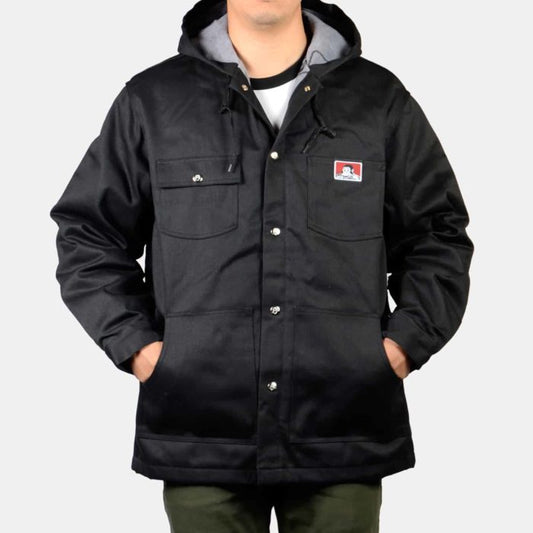 Hooded Jacket, Front Snap