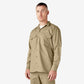 Dickies Long Sleeve Work Shirt Khaki