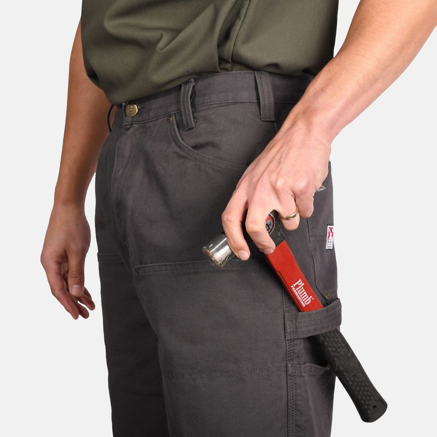 Ben Davis Canvas Double Knee Carpenter Pants