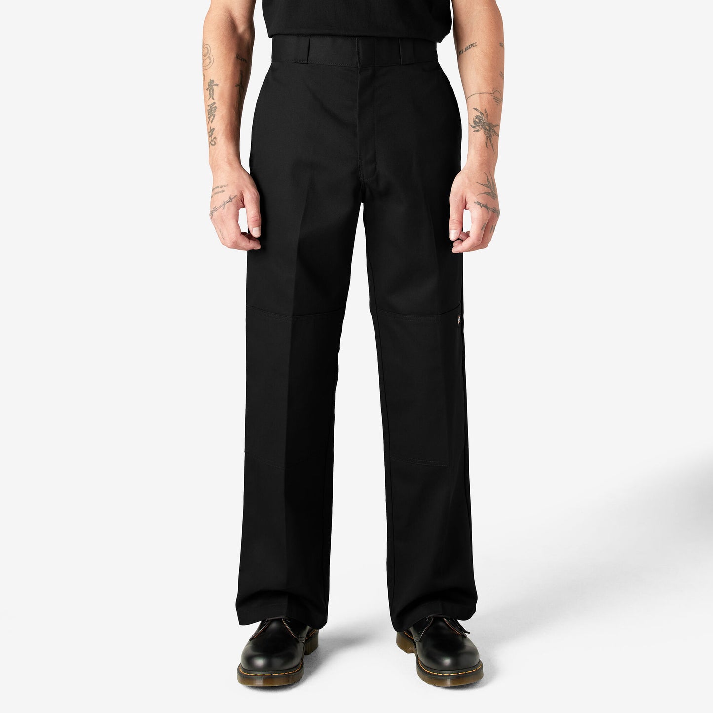 Dickies Loose Fit Double Knee Work Pants Black