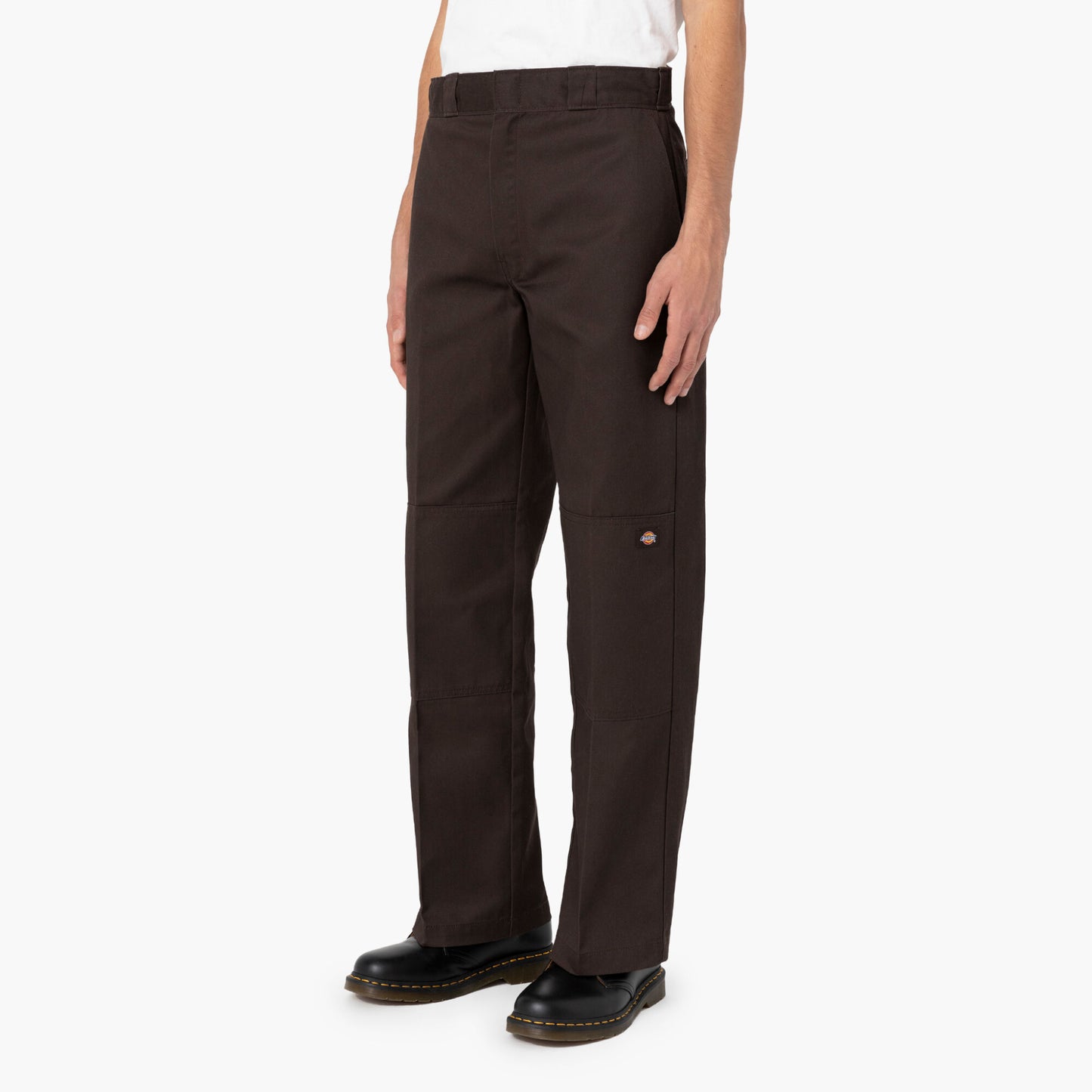 Dickies Loose Fit Double Knee Work Pants Dark Brown