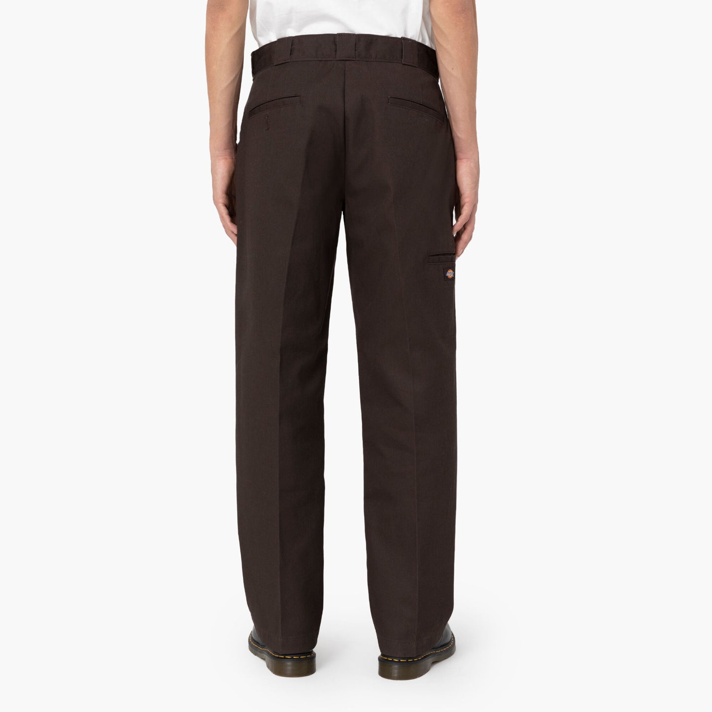 Dickies Loose Fit Double Knee Work Pants Dark Brown