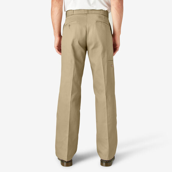 Dickies Loose Fit Double Knee Work Pants Khaki – Gardena