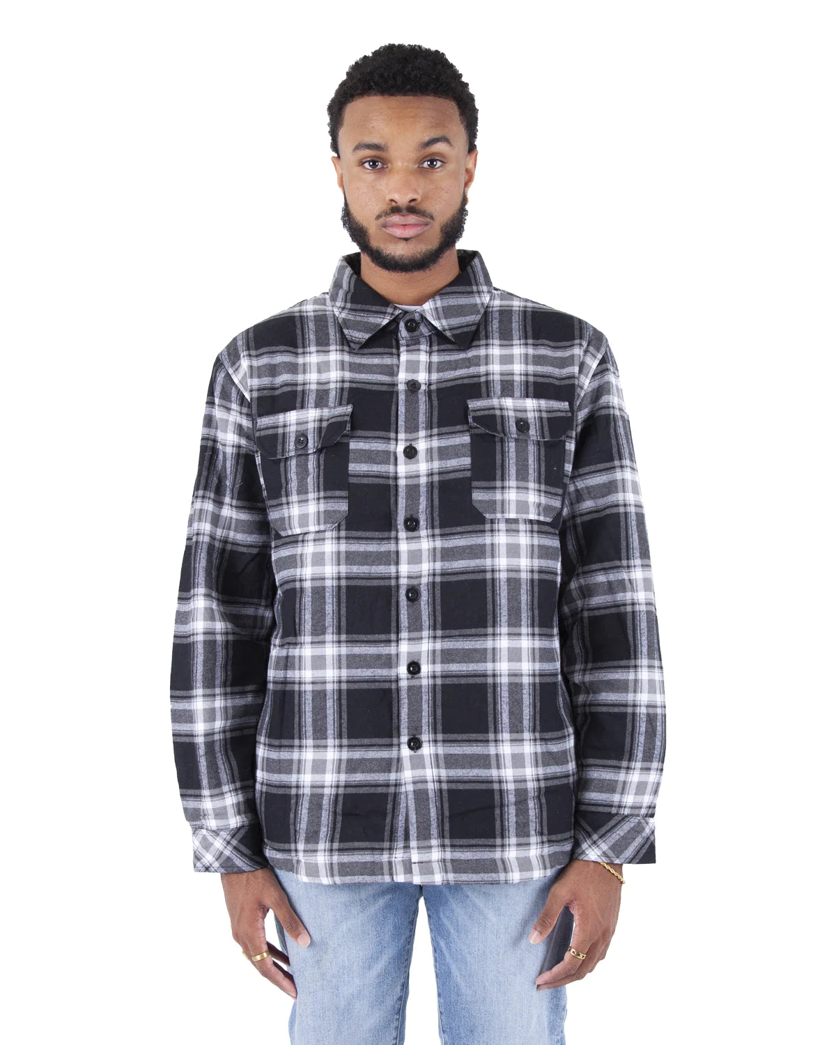 Shaka Wear Plaid Jacket – Gardena Department Store