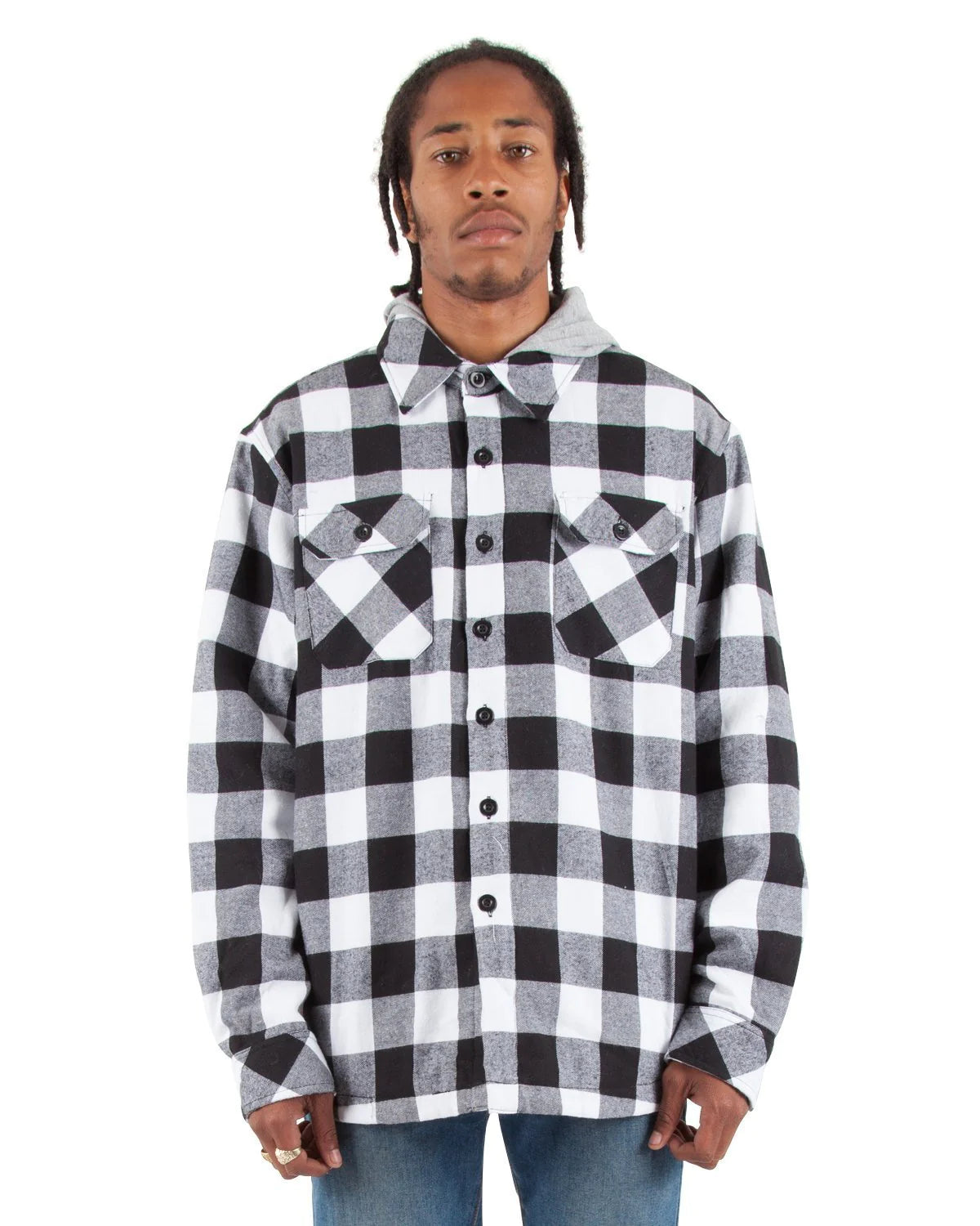 Shaka Wear FLANNEL JACKET – Gardena Department Store