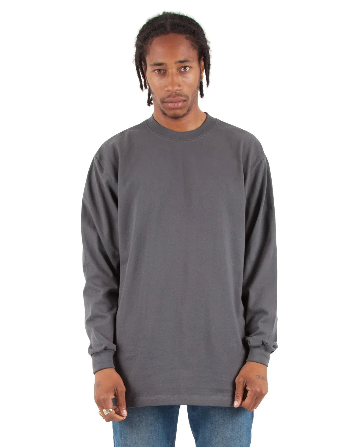 Shaka Wear Heavyweight Long Sleeve T-Shirt Tall