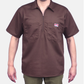 Ben Davis Short Sleeve Solid, 1/2 Zip