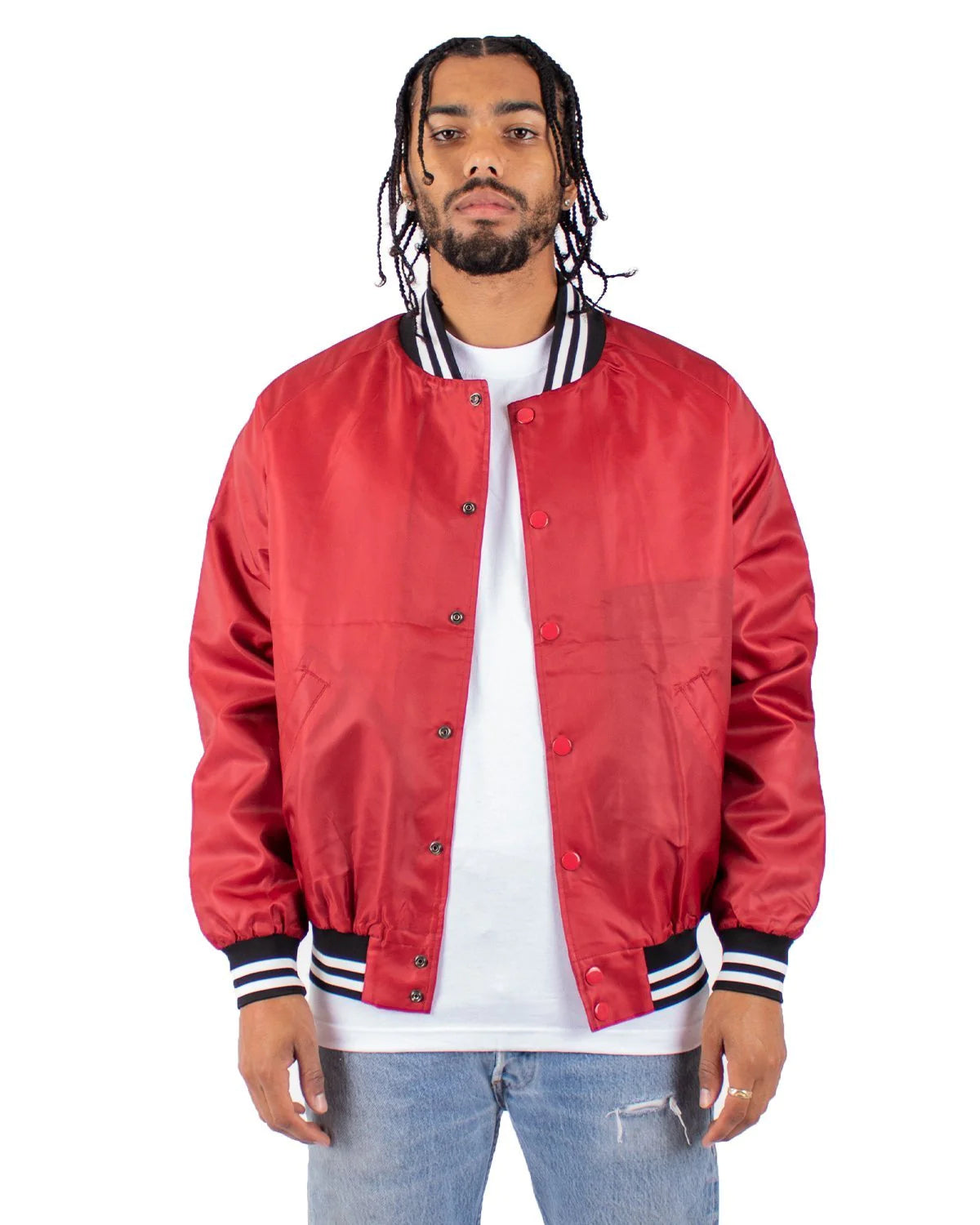 Shaka Wear VARSITY BOMBER JACKET