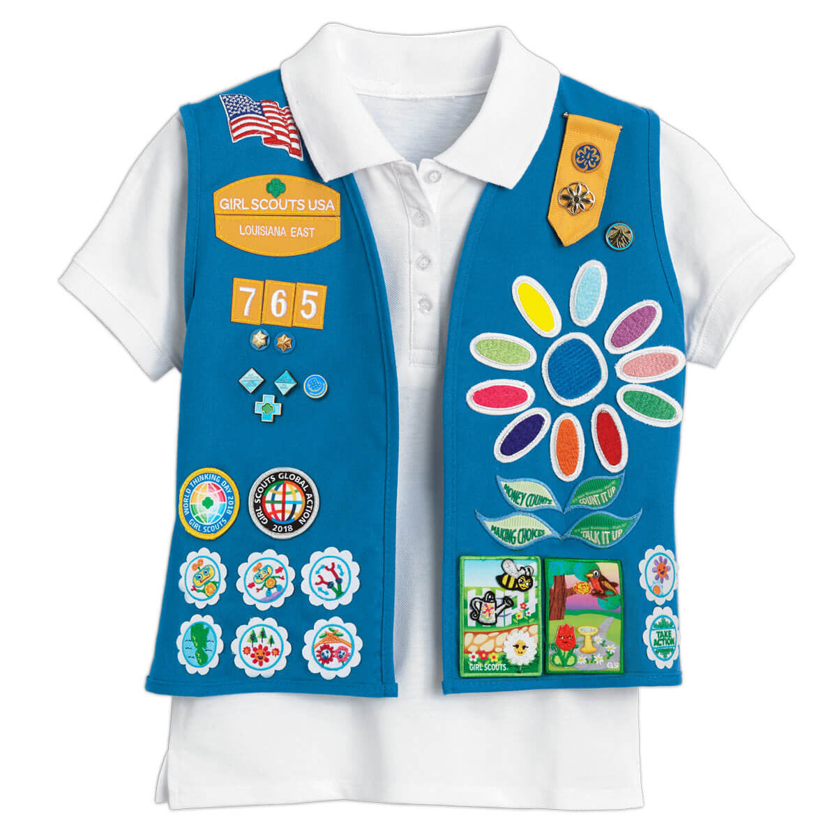 Girl Scouts Daisy Vest