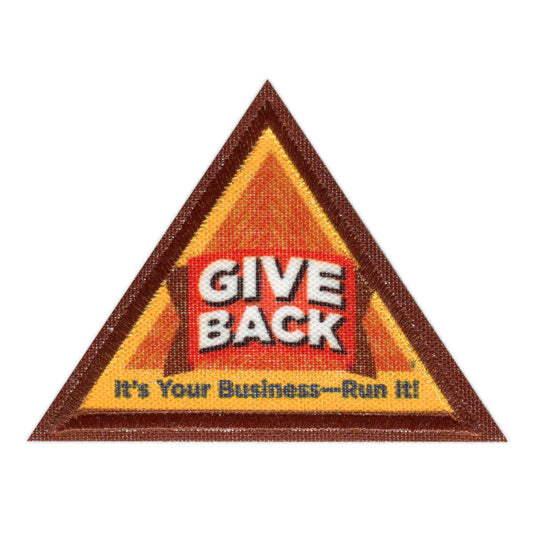 Girl Scouts Brownie Give Back Badge