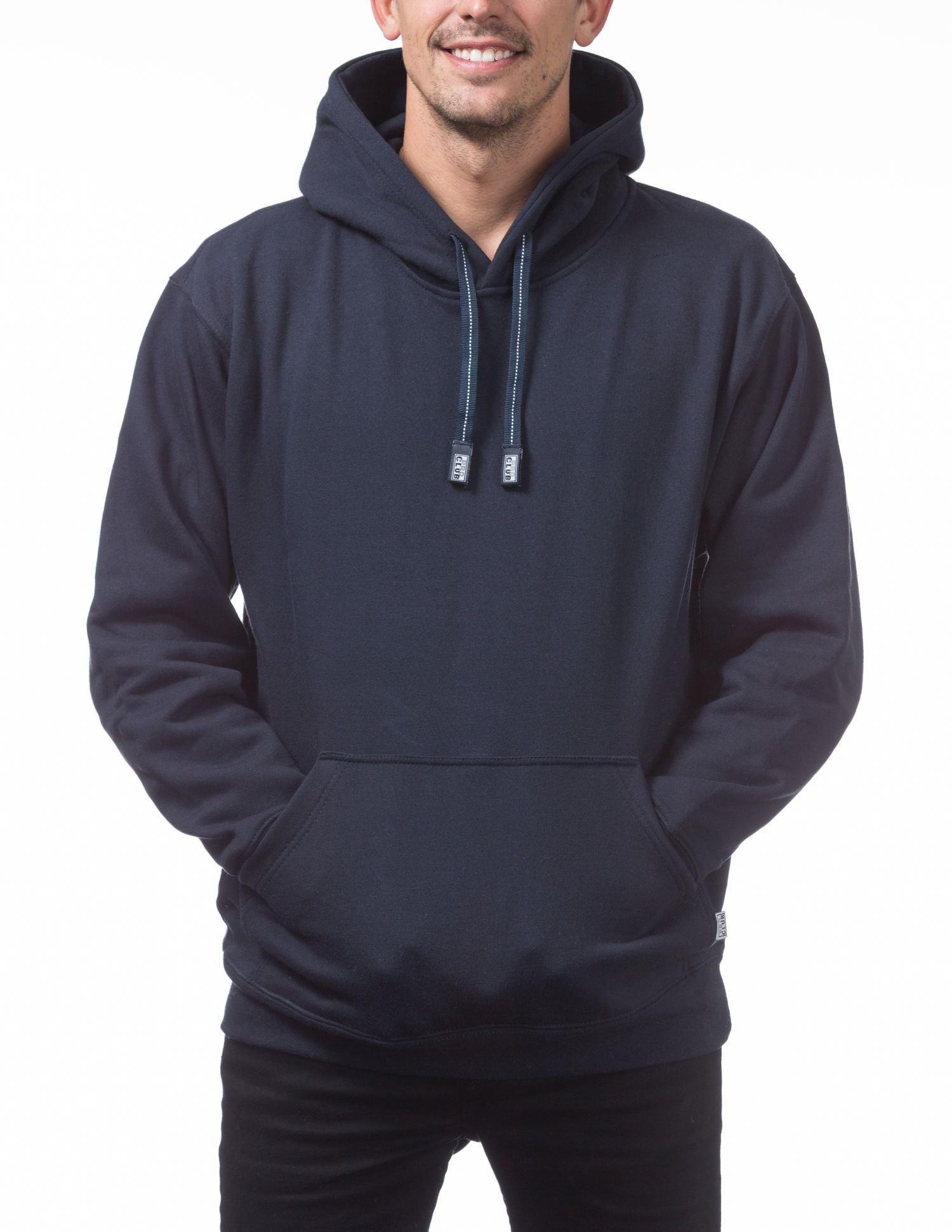 Navy blue best sale hoodie near me