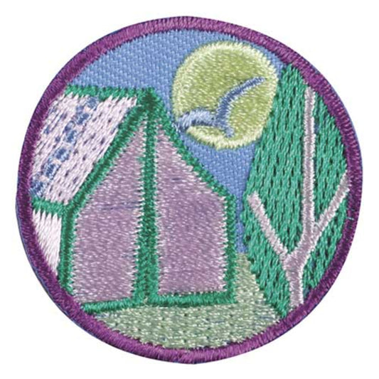 Girl Scouts Junior Camper Badge