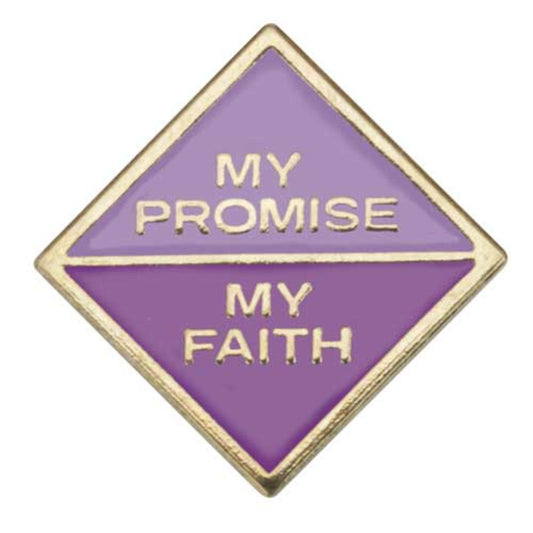 Girl Scouts Junior My Promise, My Faith Pin - Year 1