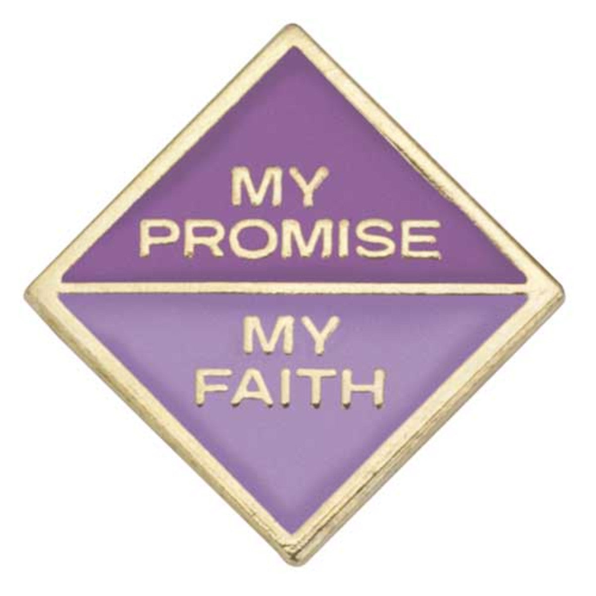 Girl Scouts Junior My Promise, My Faith Pin - Year 2