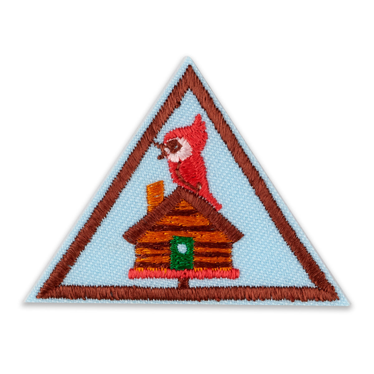 Girl Scouts Brownie Cabin Camper Badge