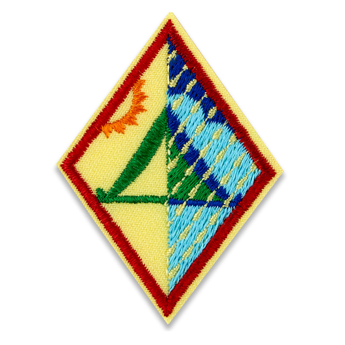 Girl Scouts Cadette Primitive Camper Badge