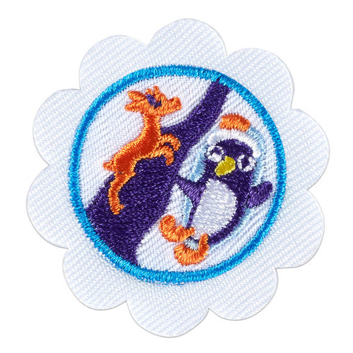 Girl Scouts Daisy Snow or Climbing Adventure Badge