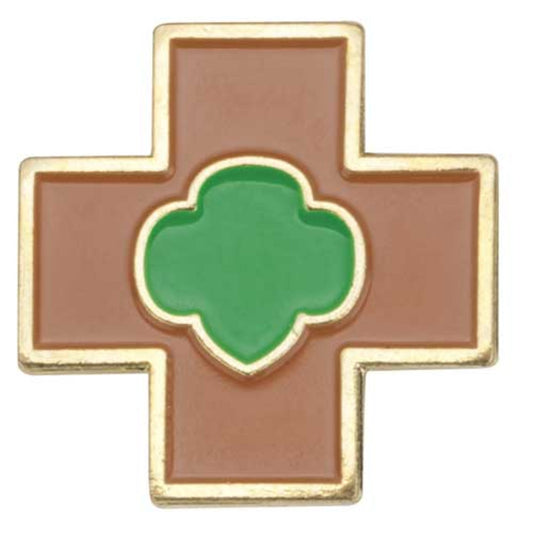 Girl Scouts Brownie Safety Award Pin