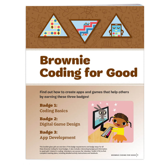 Girl Scouts Brownie Coding For Good Badge Requirements