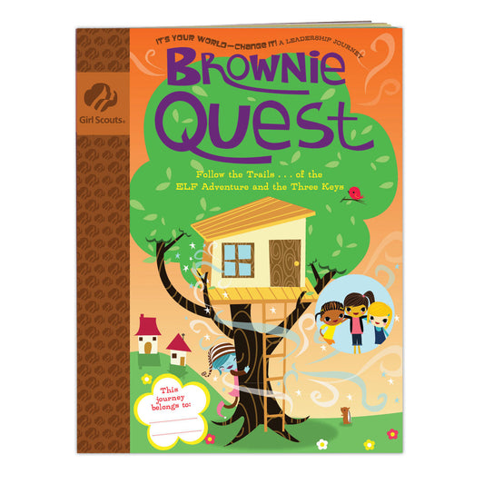 Girl Scouts Brownie Quest Journey Book