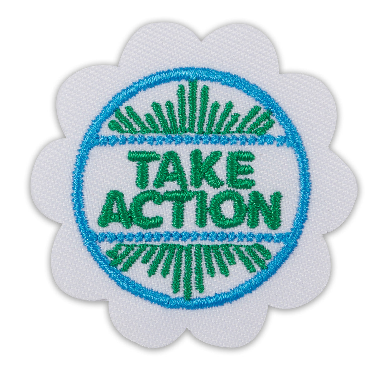 Girl Scouts Daisy Take Action Award Badge