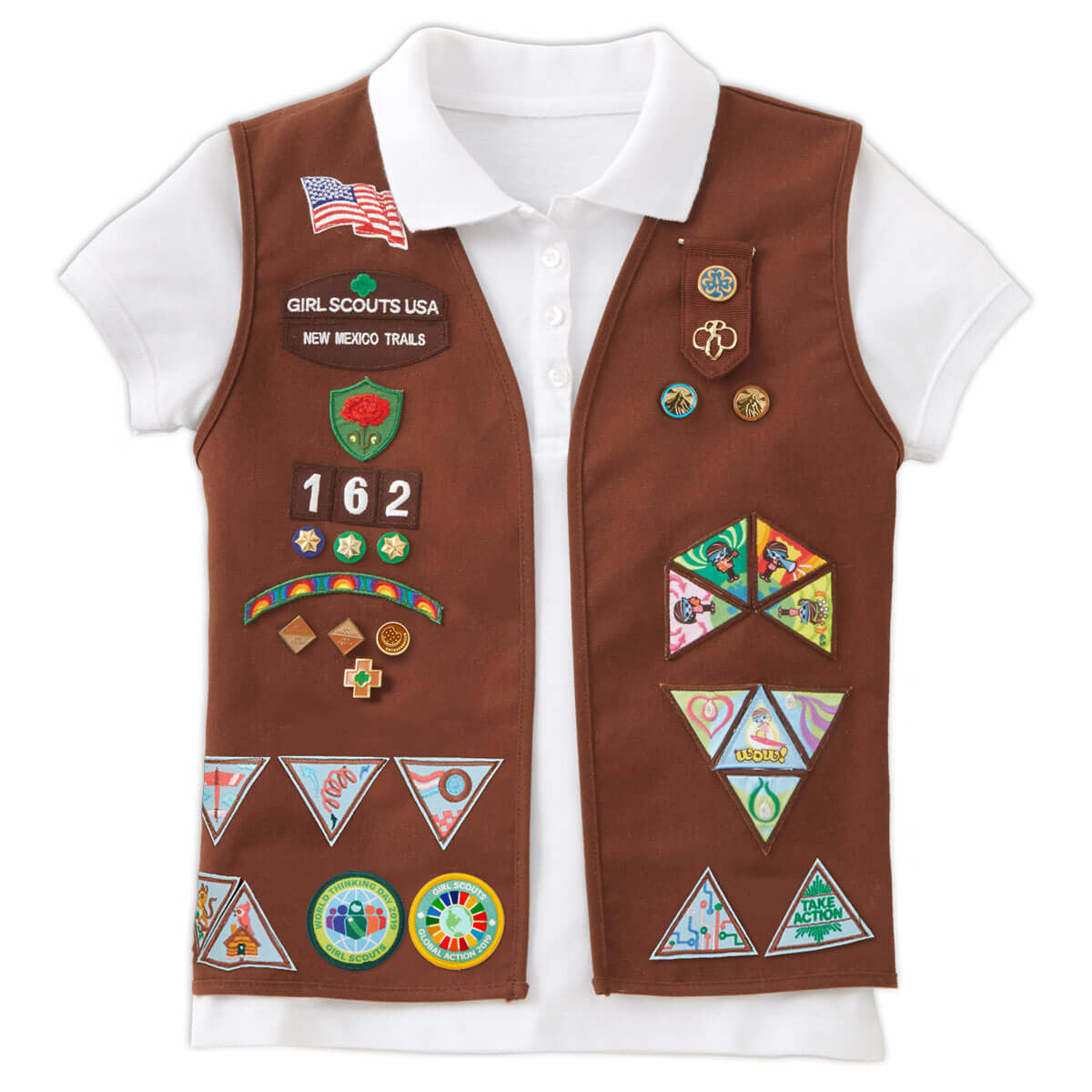 Girl Scouts Brownie Vest