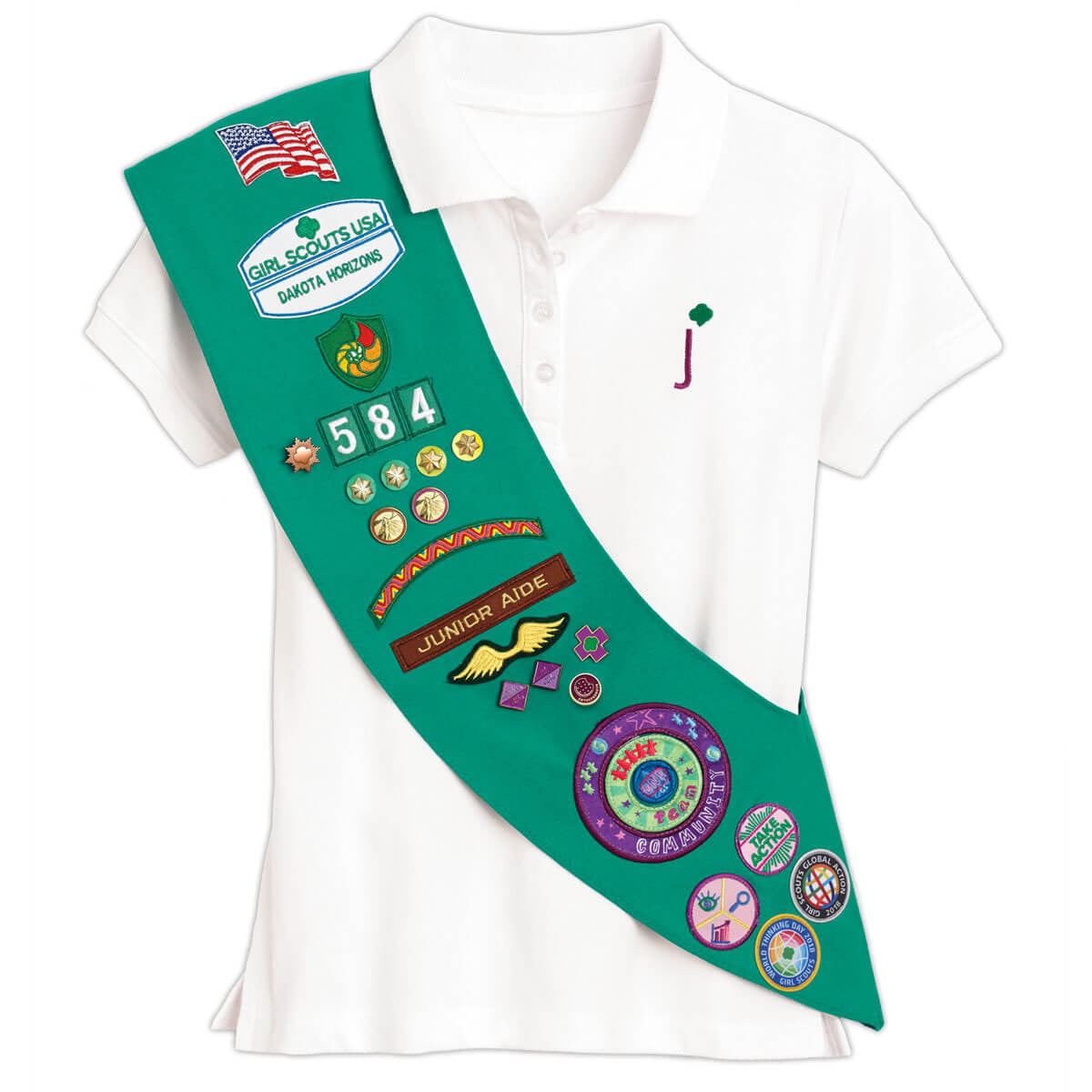 Girl Scouts Junior Sash