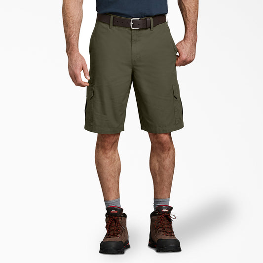 Dickies Relaxed Fit Ripstop Cargo Shorts, 11"